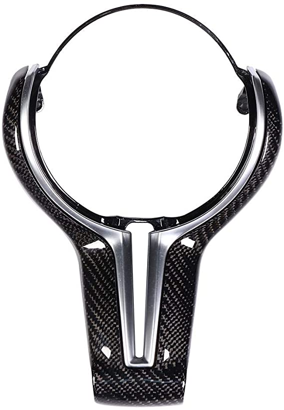 F Chassis M Carbon Steering Wheel Trim - SpeedCave