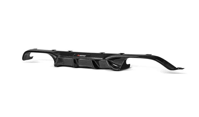 Akrapovic BMW F8X M3 M4 Rear Carbon Fiber Diffuser - High Gloss