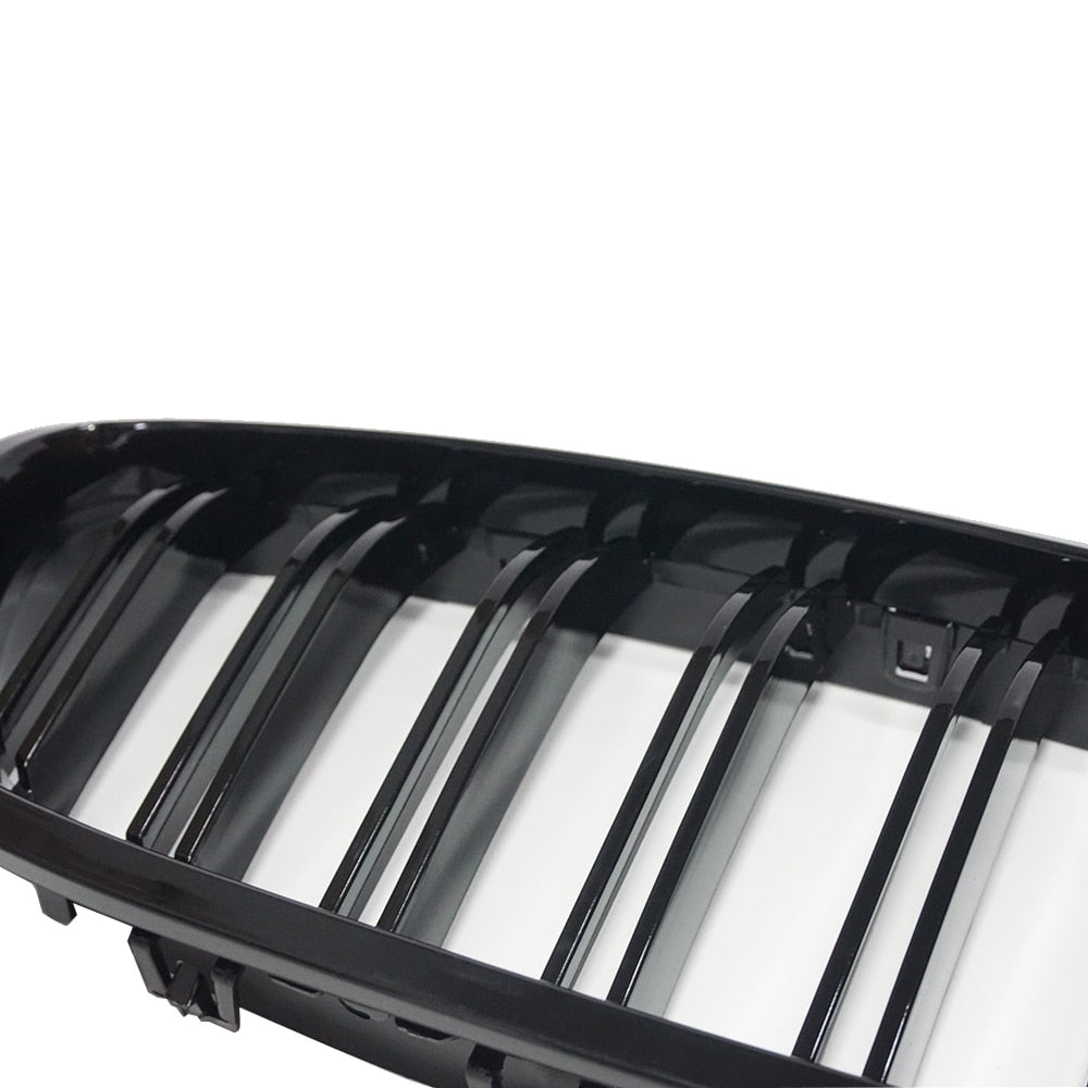 F10 Black Kidney Grilles - SpeedCave