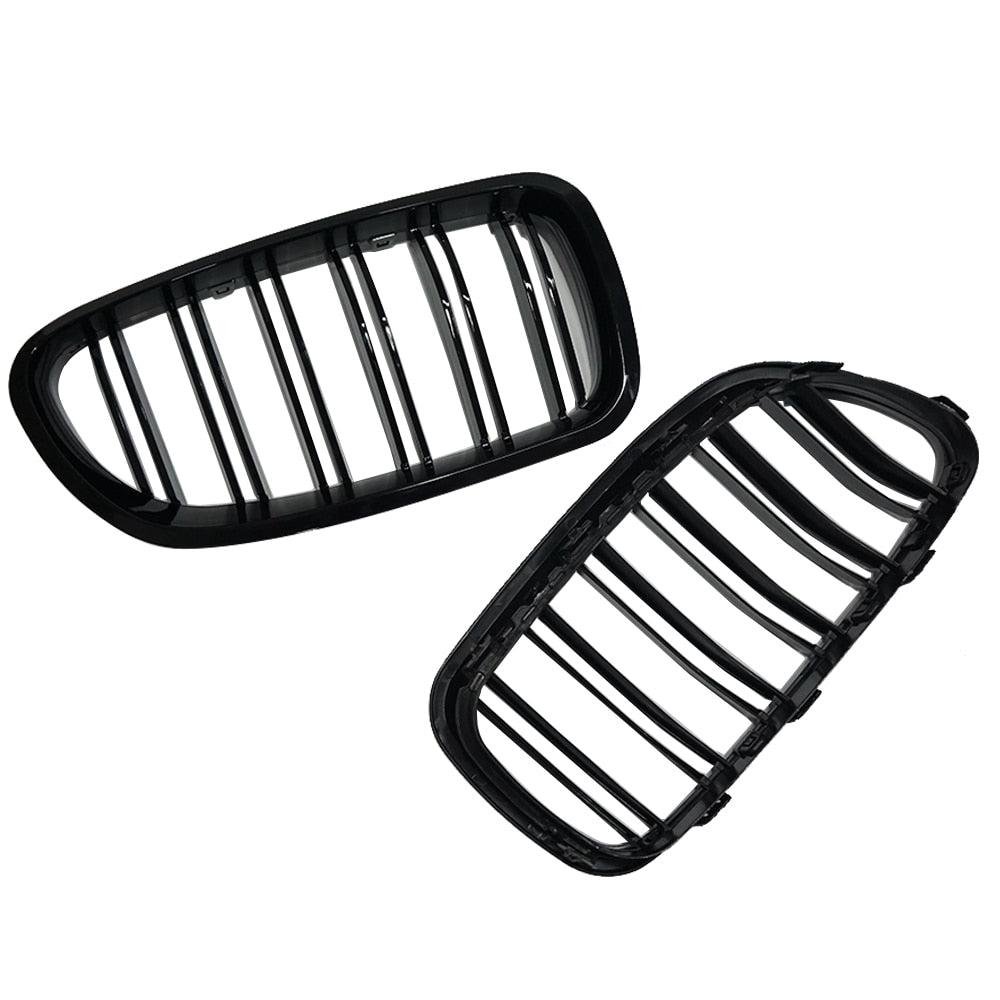 F10 Black Kidney Grilles - SpeedCave