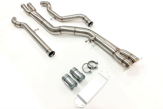 MAD Single Midpipe w/ Brace BMW M3/M4 F80 F82 S55
