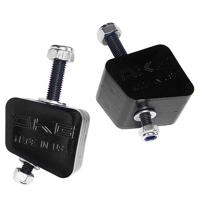 AKG Motorsport E30 M3 Motor & Trans Mount Set, Poly 80A (Group N)
