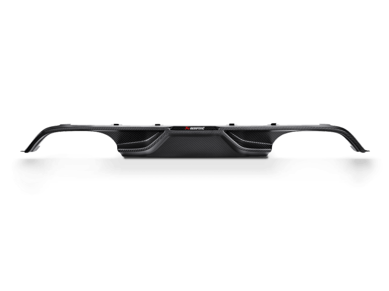Akrapovic BMW F85 X5M F86 X6M Rear Carbon Fiber Diffuser - Matte