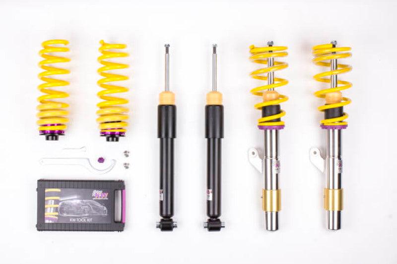 KW Coilover Kit V1 12+ BMW 3 Series 4cyl F30 w/o Electronic Suspension - SpeedCave