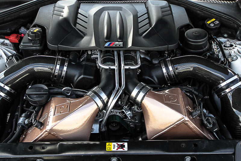 CSF BMW F0X F1X M5 M6 Twin Charge-Air-Cooler Set - Raw Finish
