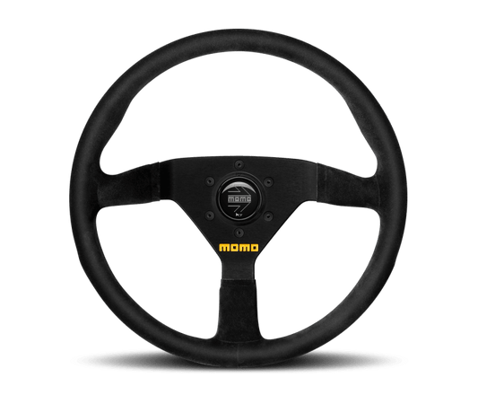 Momo MOD78 Steering Wheel 350 mm -  Black Suede/Black Spokes