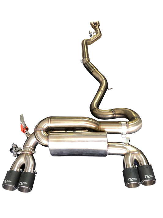Active Autowerke F87 M2 Competition Signature Exhaust System includes Active F-brace
