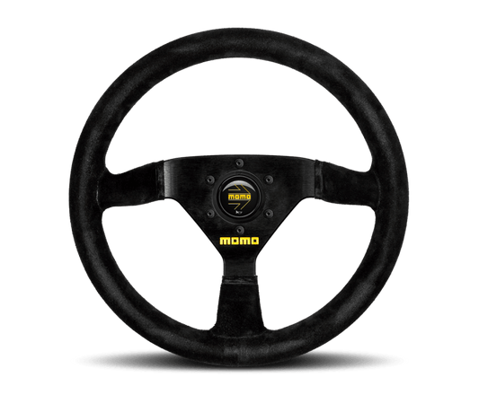 Momo MOD69 Steering Wheel 350 mm -  Black Suede/Black Spokes