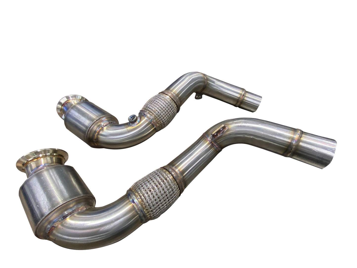 Active Autowerke S63 N63 Catted Downpipes | V8 BMW X5 M and X6 M X5 X6 550i 650i