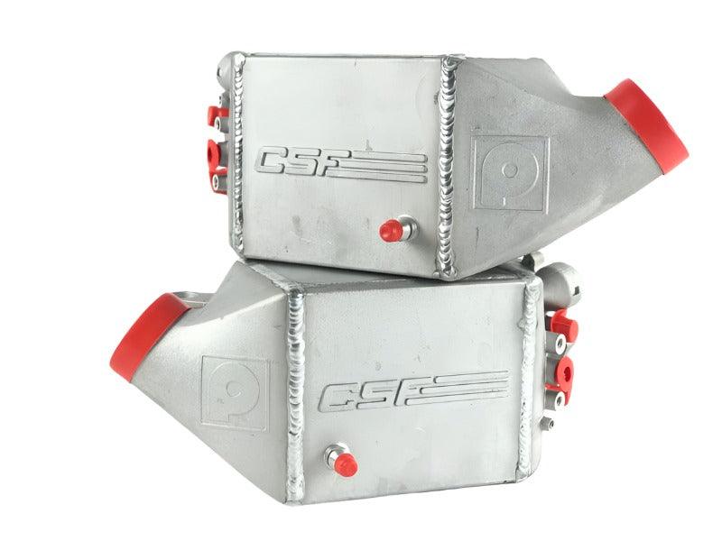 CSF BMW F0X F1X M5 M6 Twin Charge-Air-Cooler Set - Raw Finish