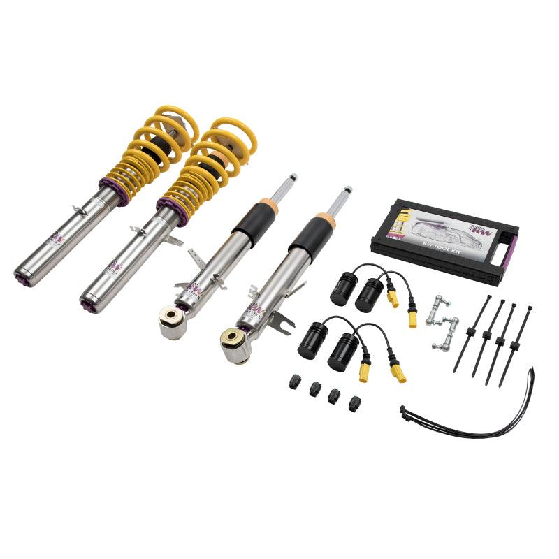 KW Coilover Kit V3 BMW X5 (F15) w/ Rear Air w/ EDC Bundle - SpeedCave