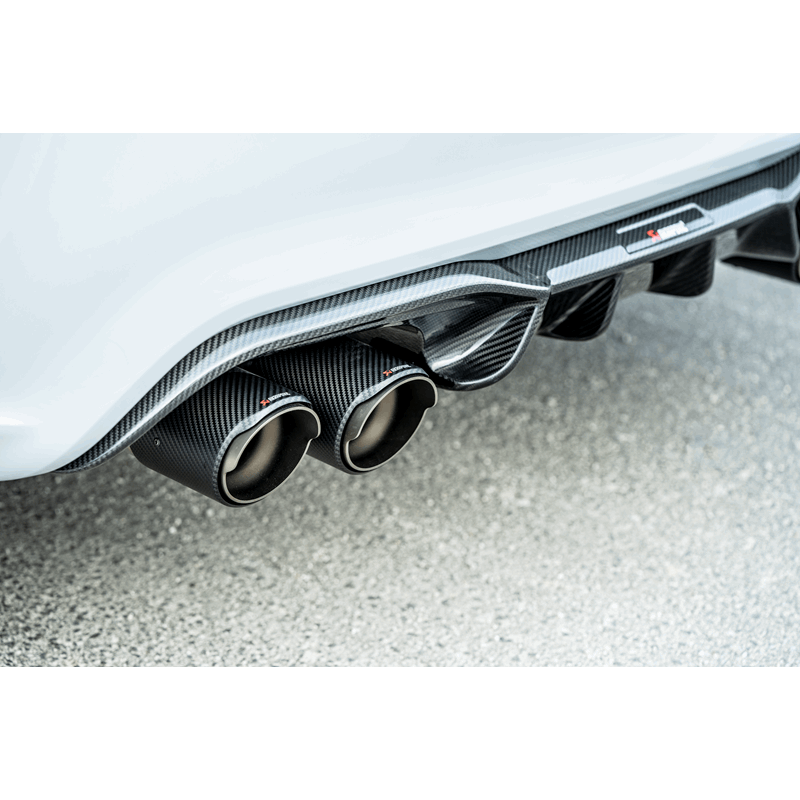 Akrapovic BMW F87 M2c / M2 CS Slip-On Line (Titanium) w/Carbon Fiber Tips