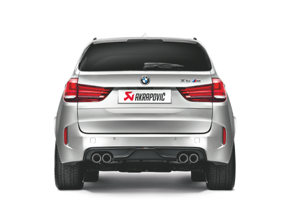 Akrapovic BMW F85 X5M F86 X6M Rear Carbon Fiber Diffuser - Matte