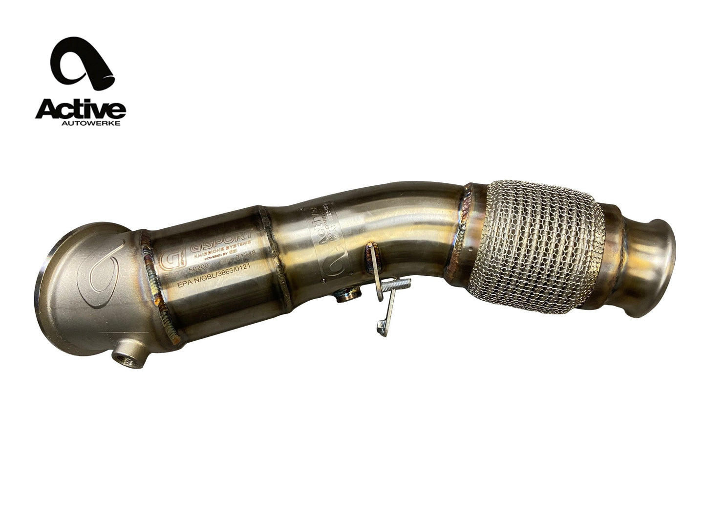 Active Autowerke BMW B46 F3X 230i 330i 430i and G2X 330e Catted Downpipe