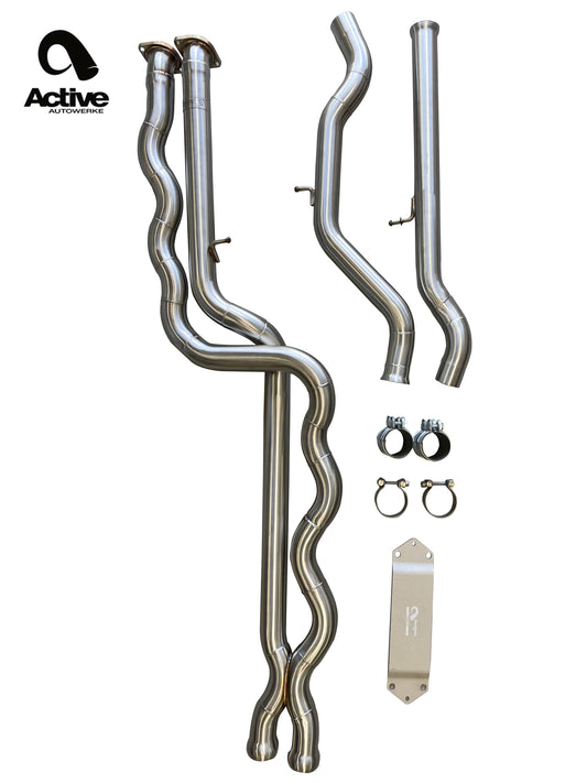 Active Autowerke F8X BMW M3 & M4 Equal Length Mid Pipe