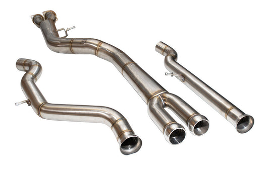Active Autowerke F8X BMW M3 & M4 Mid Pipe includes Active F-brace