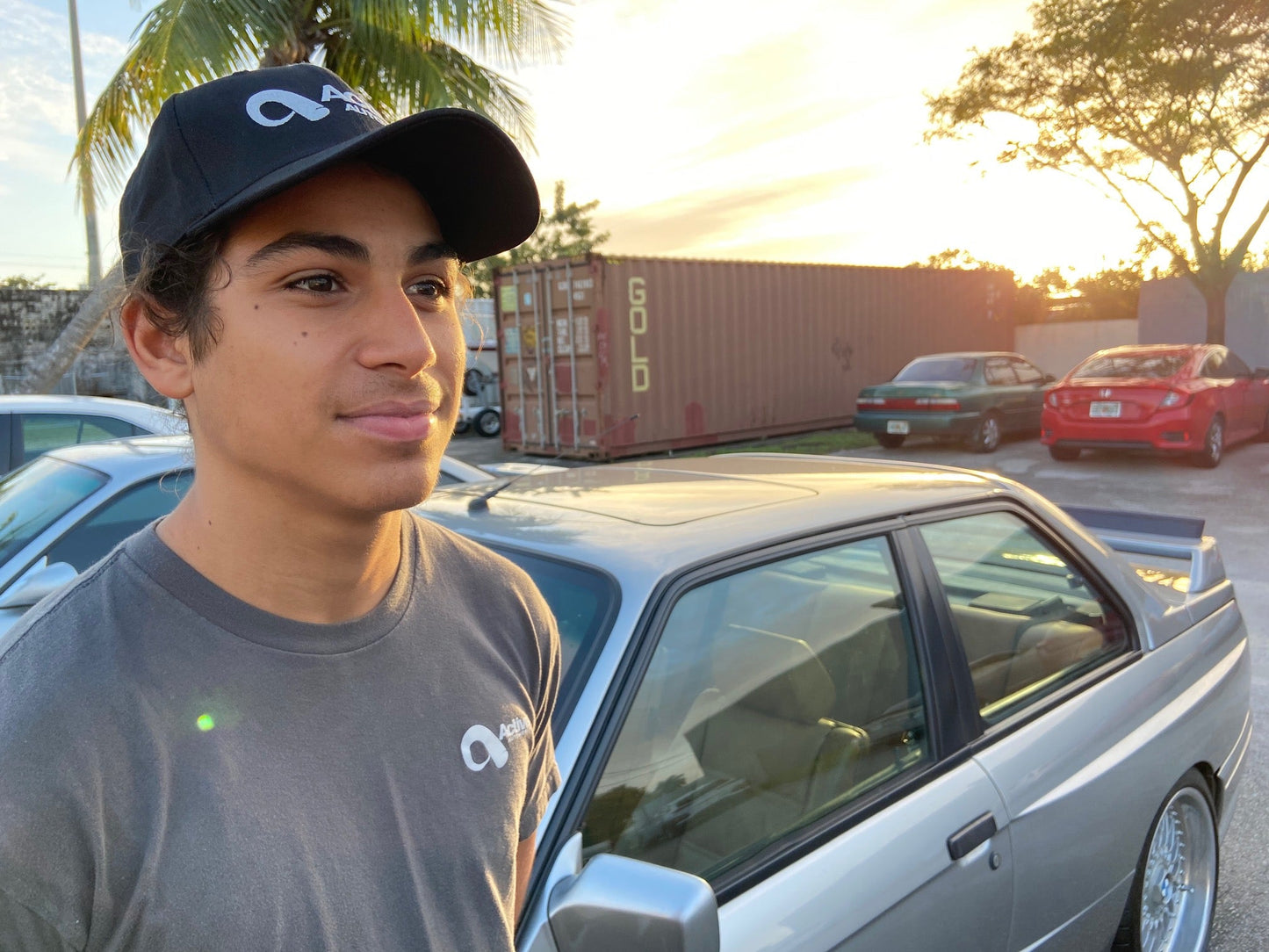 Active Autowerke 6-Panel Black Snapback Hat