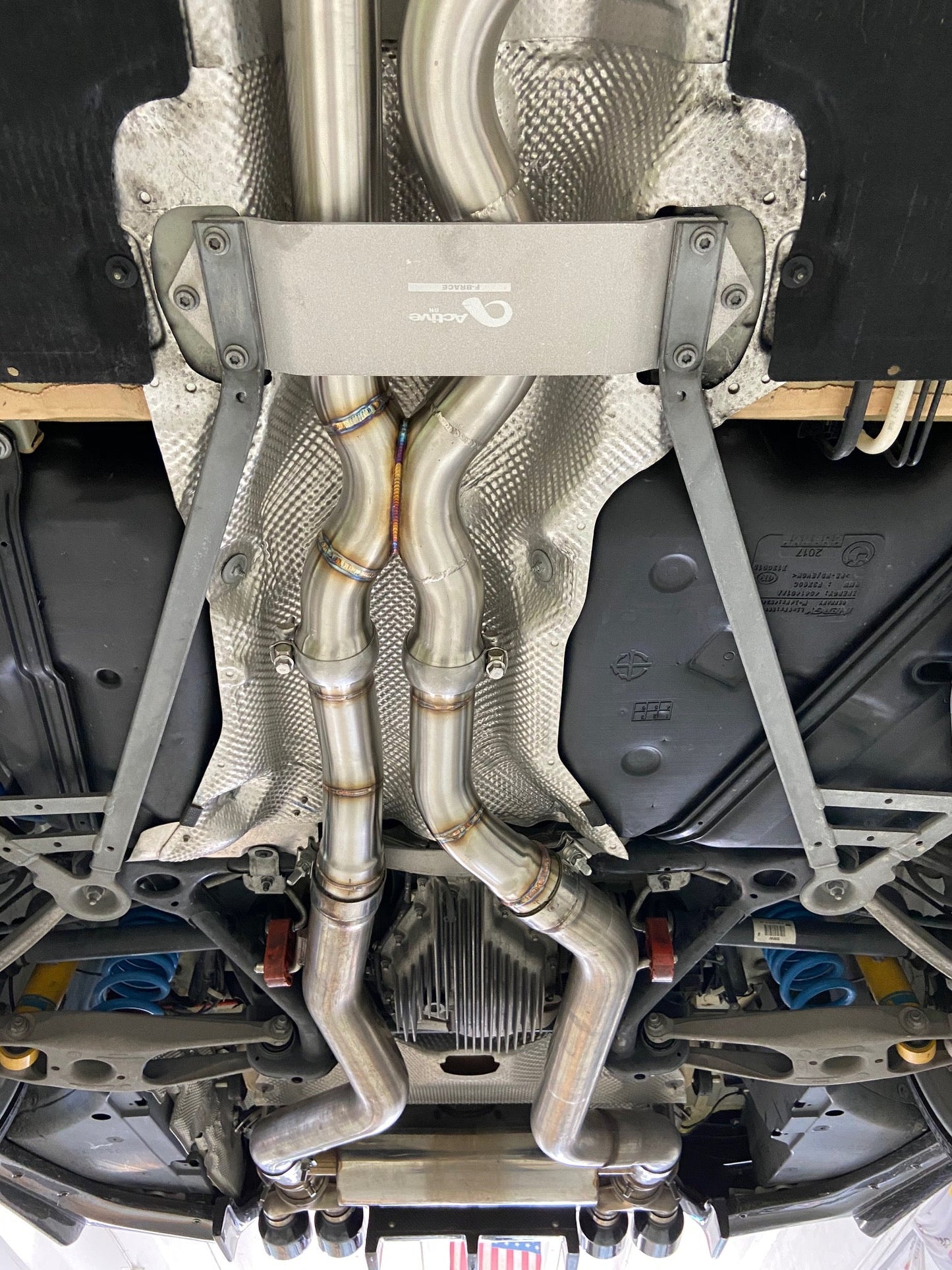 Active Autowerke F8X BMW M3 & M4 Equal Length Mid Pipe