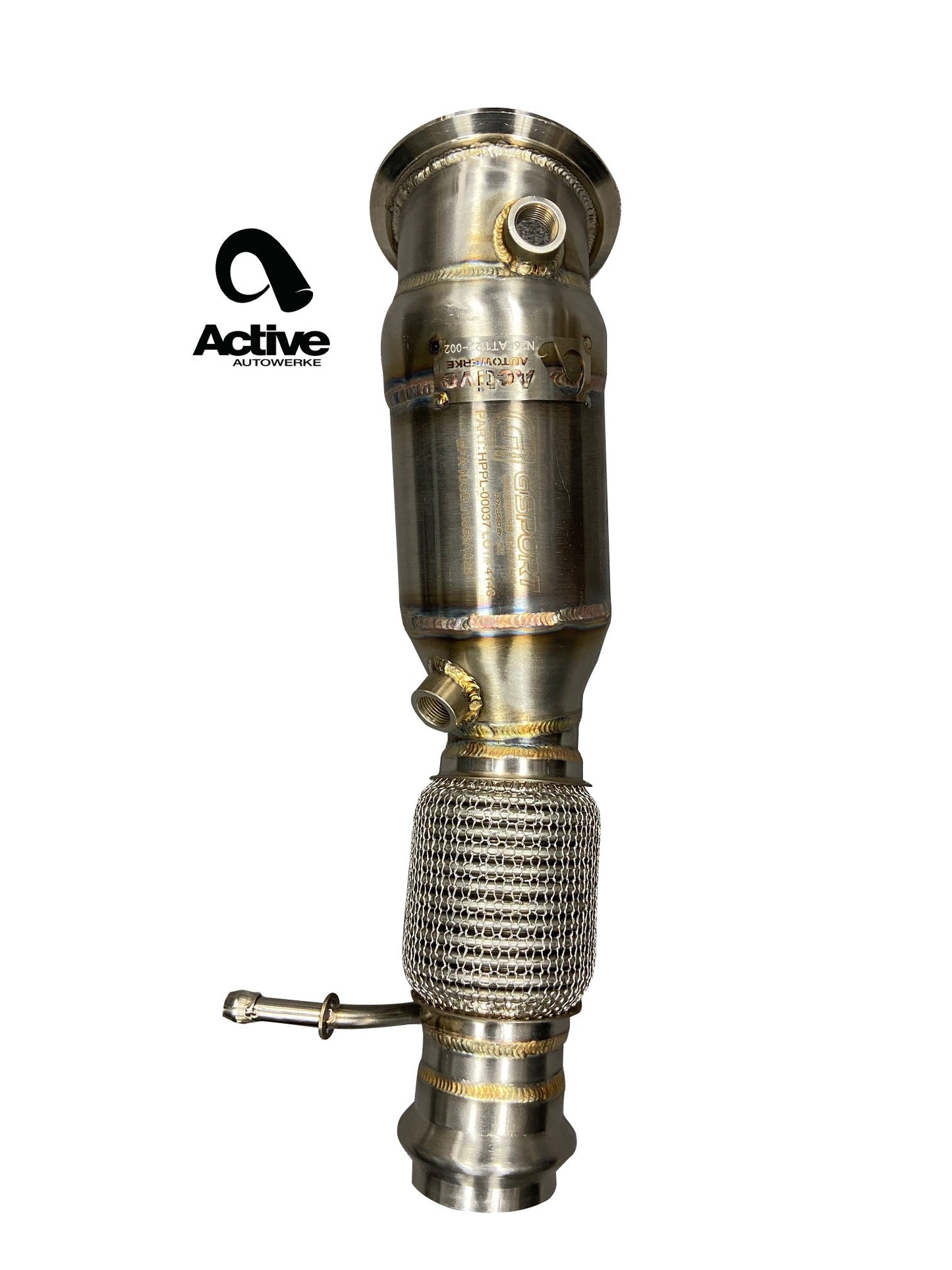 Active Autowerke BMW N26 F3X M228i 328i 428i GESI Catted Downpipe