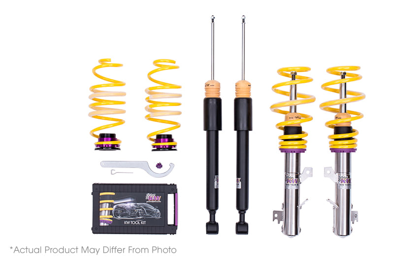 KW Coilover Kit V1 BMW 3series E46 (346L 346C)Sedan Coupe Wagon Convertible Hatchback; 2WD - SpeedCave