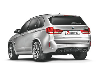 Akrapovic BMW F85 X5M F86 X6M Rear Carbon Fiber Diffuser - Matte