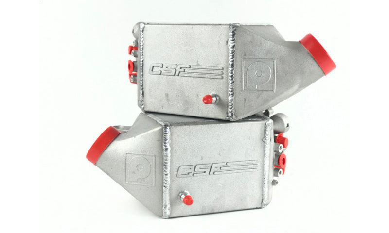 CSF BMW F0X F1X M5 M6 Twin Charge-Air-Cooler Set - Raw Finish
