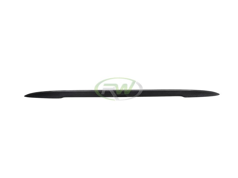 RW Carbon BMW E92 M3 1X1 Carbon Fiber Perf Style Trunk Spoiler