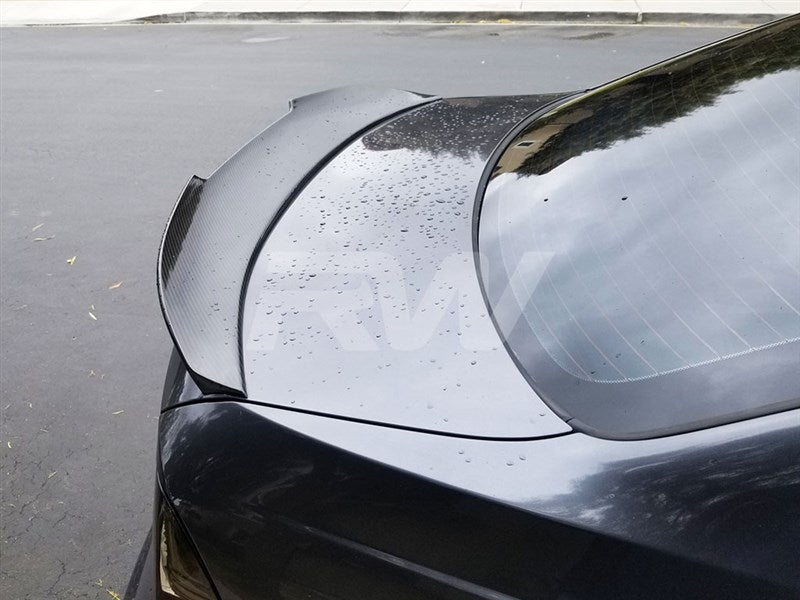 RW Carbon BMW E90 GTX Carbon Fiber Trunk Spoiler