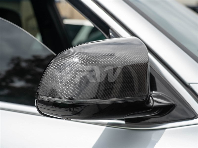 RW Carbon BMW F15 X5/F16 X6 M Style Carbon Fiber Mirror Covers