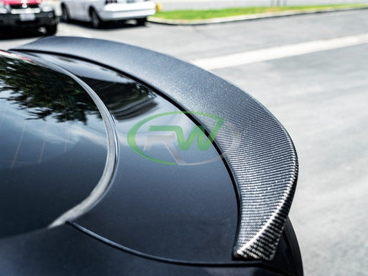 RW Carbon BMW F16 X6/F86 X6M 3D Style CF Trunk Spoiler