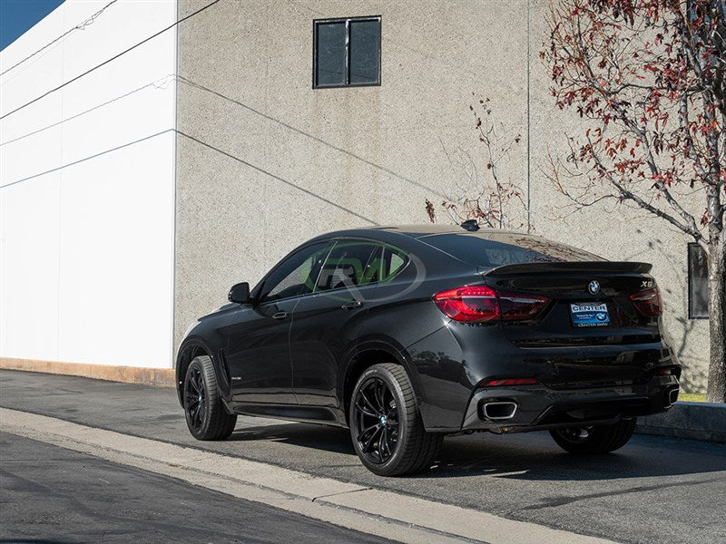 RW Carbon BMW F16 X6/F86 X6M 3D Style CF Trunk Spoiler
