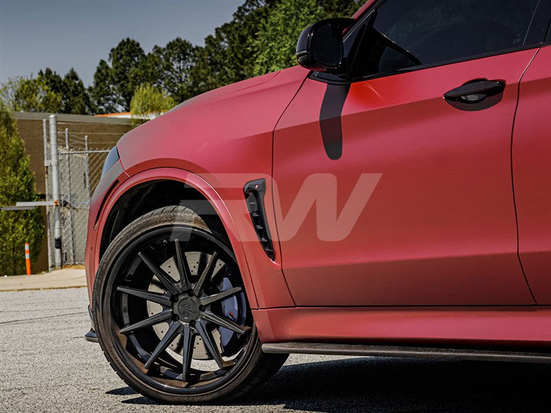 RW Carbon BMW F15 X5 / F85 X5M CF Side Skirt Extensions