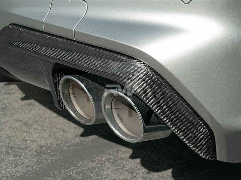 RW Carbon BMW F91 F92 F93 M8 OE Style Carbon Fiber Diffuser