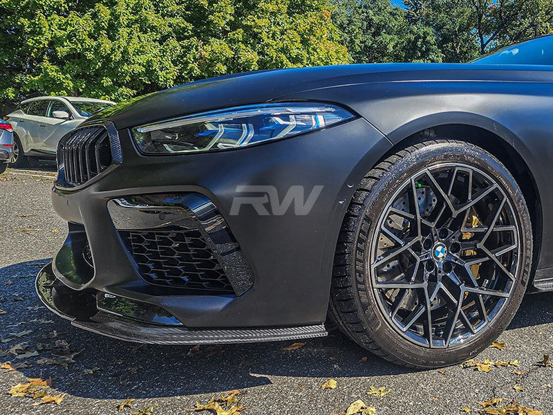 RW Carbon BMW F91/F92/F93 M8 Full Carbon Fiber Front Lip