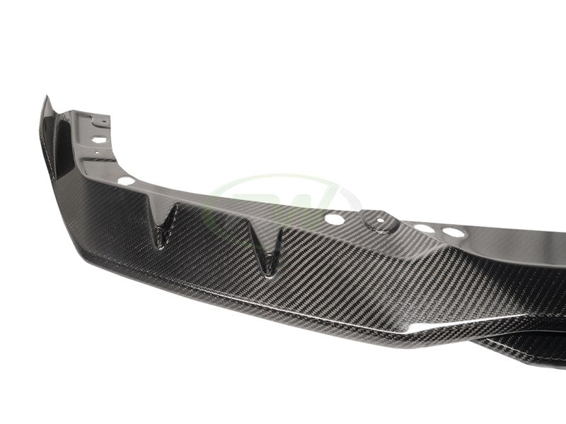 RW Carbon BMW F95 X5M Man Style Carbon Fiber Front Lip Spoiler