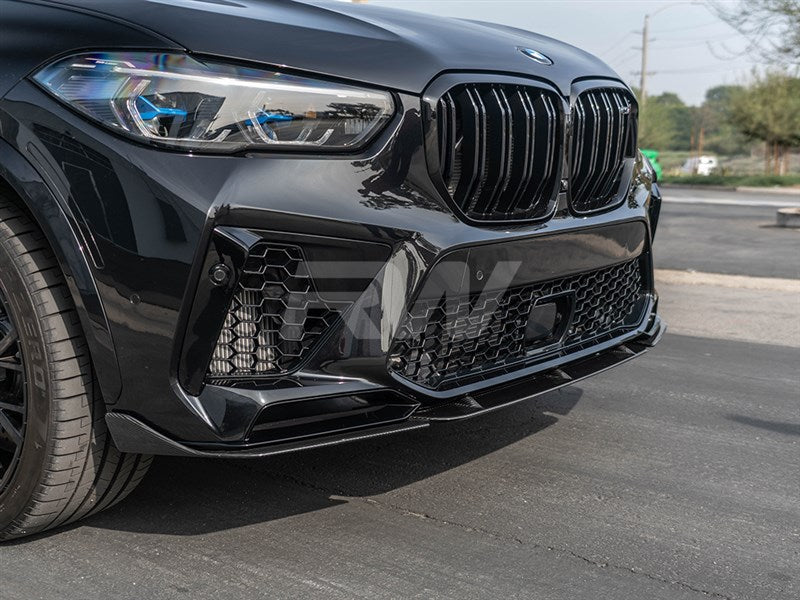RW Carbon BMW F95 X5M Carbon Fiber Front Lip