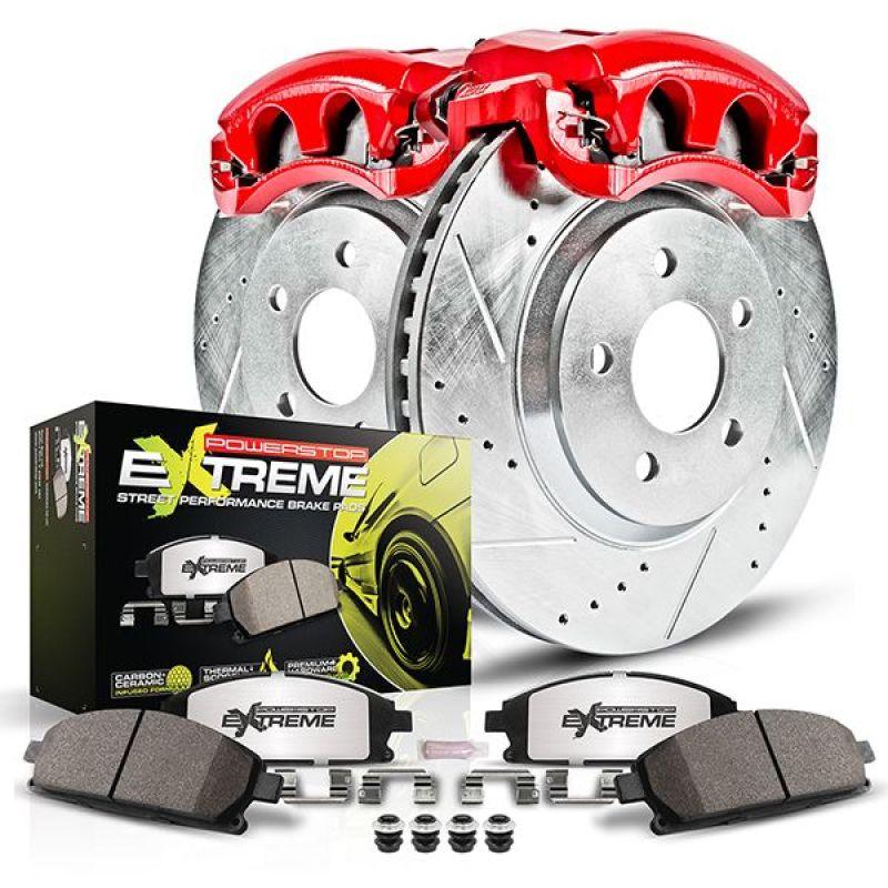 Power Stop BMW E46 M3 Rear Z26 Street Kit w/Calipers