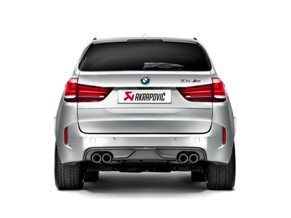 Akrapovic 15-17 BMW X5M (F85) Evolution Line Cat Back (Titanium) w/ Carbon Tips - SpeedCave