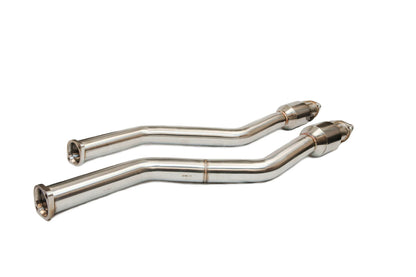 Active Autowerke BMW E46 M3 Exhaust SECTION 1 With 100 CELL Hi Flow Cats