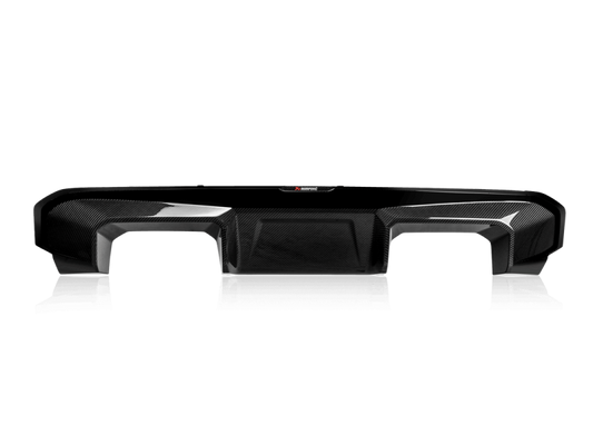 Akrapovic BMW G8X M3 M4 Rear Carbon Fiber Diffuser - High Gloss Black