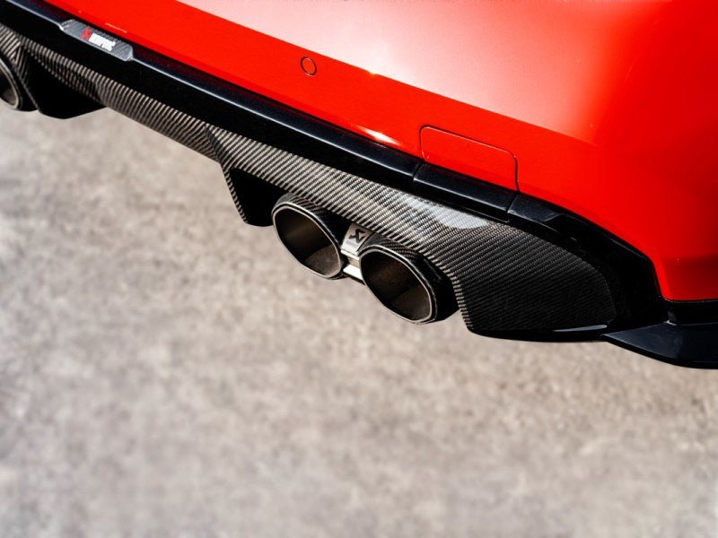 Akrapovic BMW G8X M3 M4 Rear Carbon Fiber Diffuser - High Gloss Black