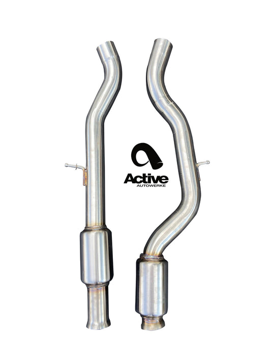 Active Autowerke Connecting pipes for F8X BMW M3 & M4 Equal Length MidPipe