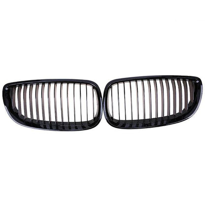 E9x Black Kidney Grille Set - SpeedCave