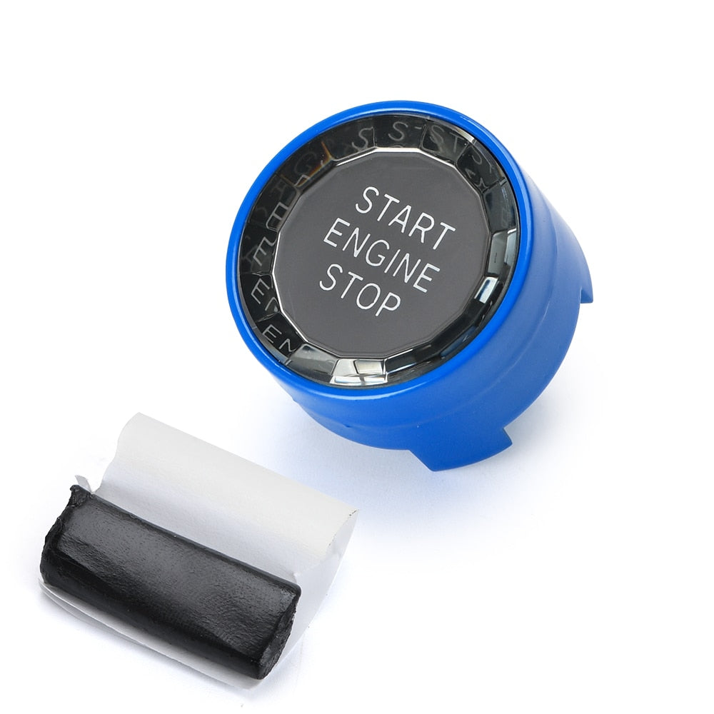 F Chassis Crystal Start Stop Button - SpeedCave