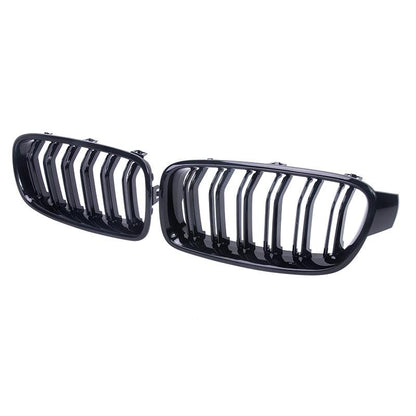 F3x 3 Series Black Kidney Grilles - SpeedCave