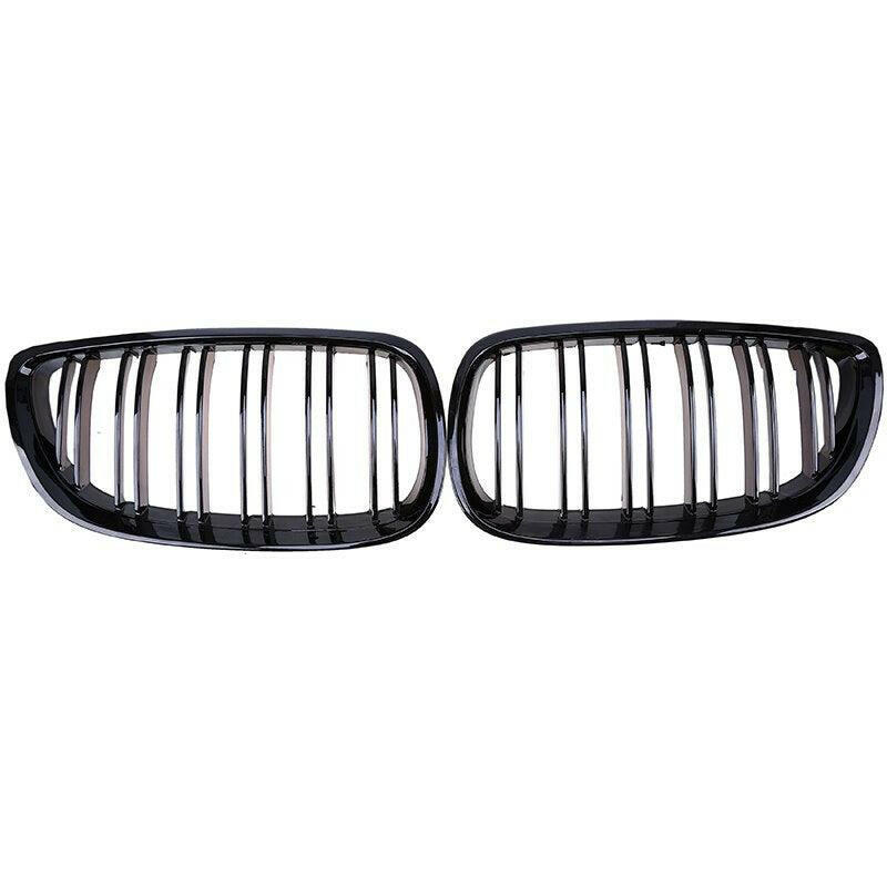 E9x Black Kidney Grille Set - SpeedCave