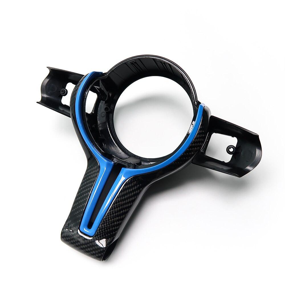 F Chassis M Carbon Steering Wheel Trim - SpeedCave