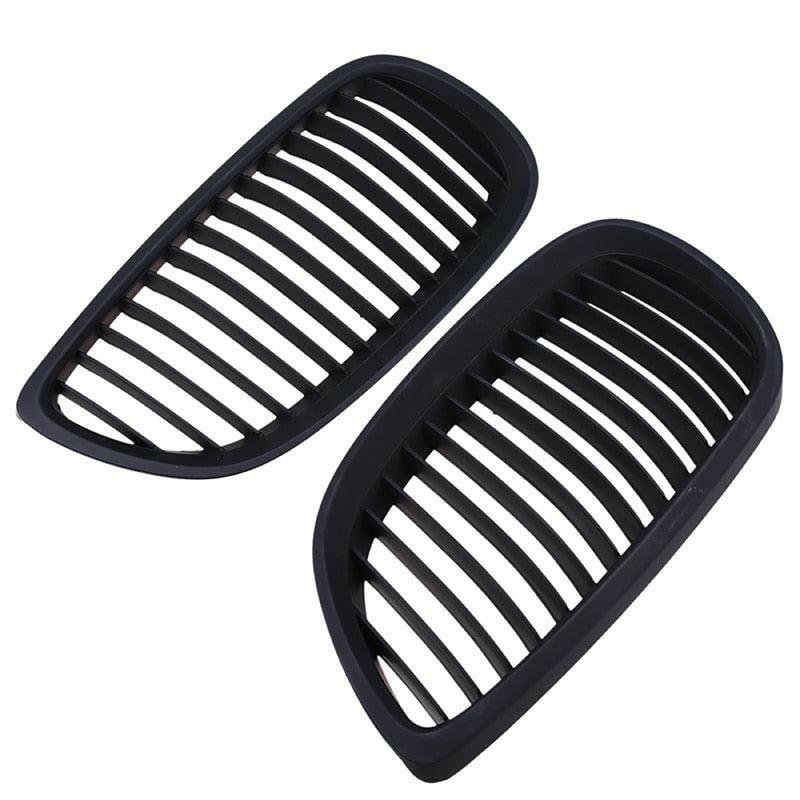 E9x Black Kidney Grille Set - SpeedCave