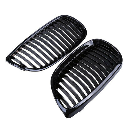 E9x Black Kidney Grille Set - SpeedCave