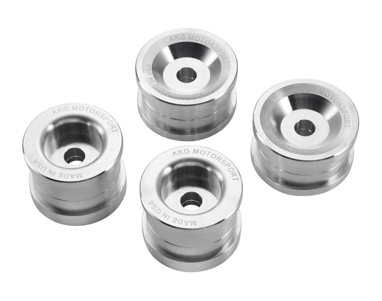 AKG Motorsport Rear Subframe Bushings, Aluminum – E90, E92, E82